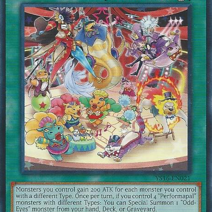 Performapal Dramatic Theater [YS16-EN021] Common