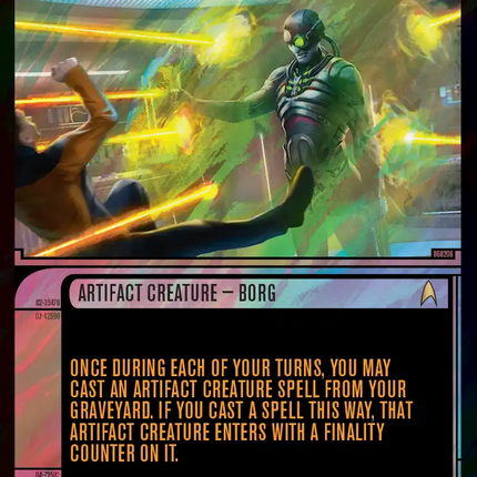 Overflow Submatrix (Showcase) (Surge Foil) [Star Trek]