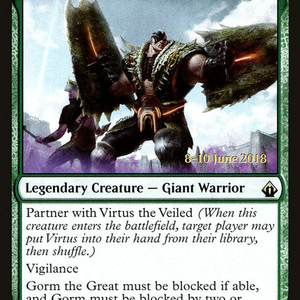 Gorm the Great [Battlebond Prerelease Promos]