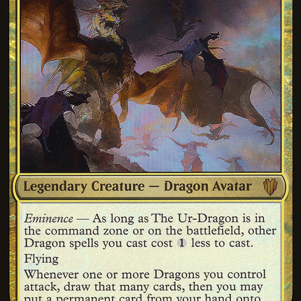 The Ur-Dragon (Oversized) [Commander 2017 Oversized]