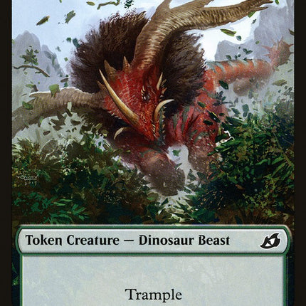 Dinosaur Beast Token [Ikoria: Lair of Behemoths Tokens]