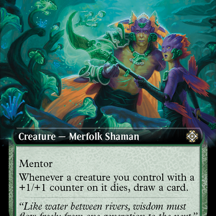 Tributary Instructor (Extended Art) [The Lost Caverns of Ixalan Commander]