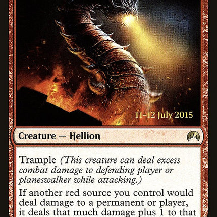 Embermaw Hellion [Magic Origins Prerelease Promos]