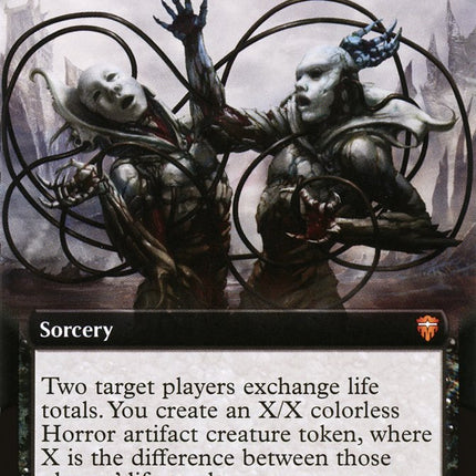 Profane Transfusion (Extended Art) [Commander Legends]