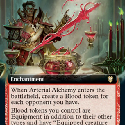 Arterial Alchemy (Extended Art) [Innistrad: Crimson Vow Commander]