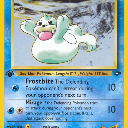 Misty's Seel (91/132) [Gym Challenge 1st Edition]
