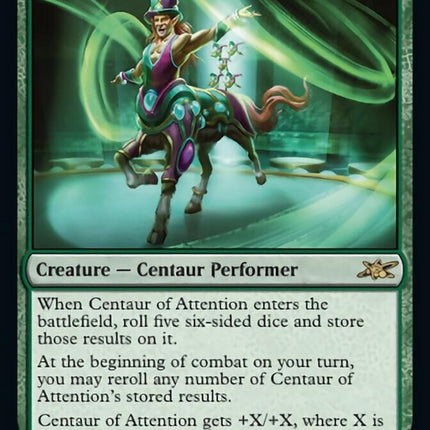 Centaur of Attention (Galaxy Foil) [Unfinity]