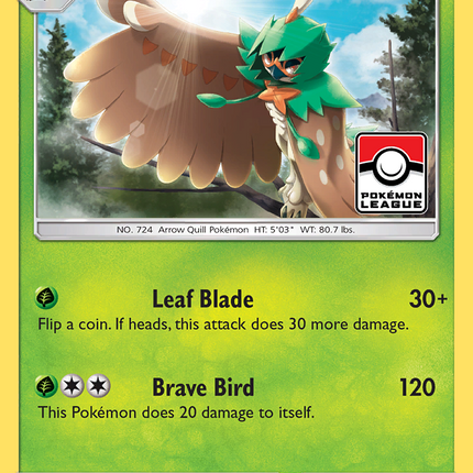 Decidueye (11/149) [Sun & Moon: Base Set]