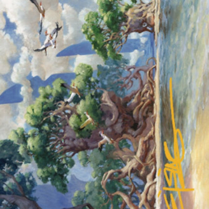 Yavimaya Coast Art Card (Gold-Stamped Signature) [Dominaria United Art Series]