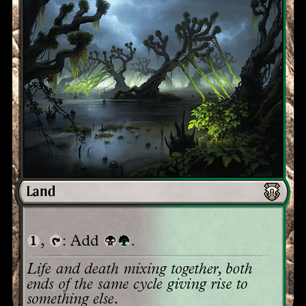 Viridescent Bog (Ripple Foil) [Modern Horizons 3 Commander]
