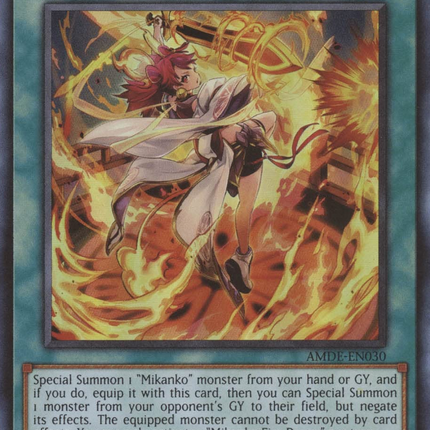 Mikanko Fire Dance [AMDE-EN030] Super Rare