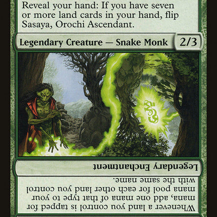 Sasaya, Orochi Ascendant // Sasaya's Essence [Saviors of Kamigawa]
