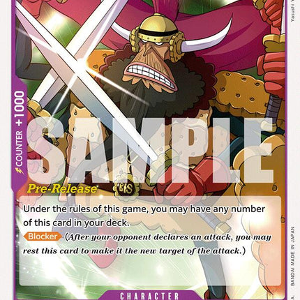 Biscuit Warrior [Two Legends Pre-Release Cards]