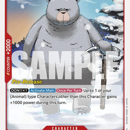 Hiking Bear [Two Legends Pre-Release Cards]