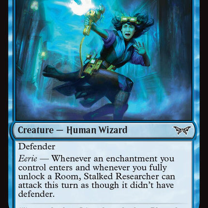 Stalked Researcher [Duskmourn: House of Horror]