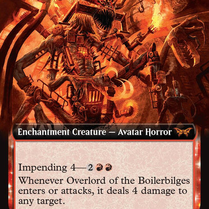 Overlord of the Boilerbilges (Extended Art) [Duskmourn: House of Horror]