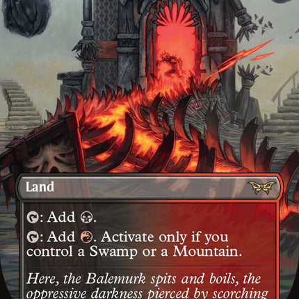 Blazemire Verge (Borderless) [Duskmourn: House of Horror]