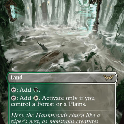 Hushwood Verge (Borderless) [Duskmourn: House of Horror]