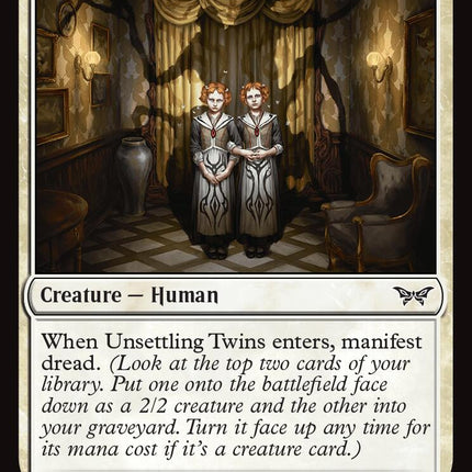 Unsettling Twins [Duskmourn: House of Horror]