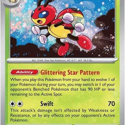 Ledian (003/142) (Theme Deck Exclusive) [Scarlet & Violet: Stellar Crown]
