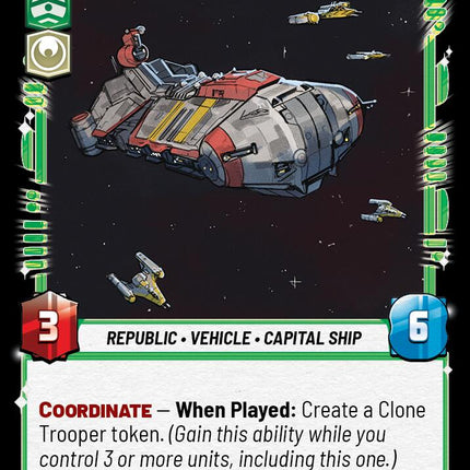 Pelta Supply Frigate (095/257) (095/257) [Twilight of the Republic]