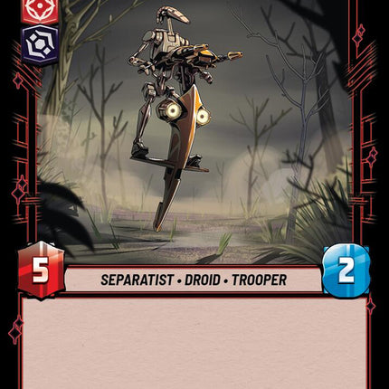 B1 Attack Platform (133/257) (133/257) [Twilight of the Republic]