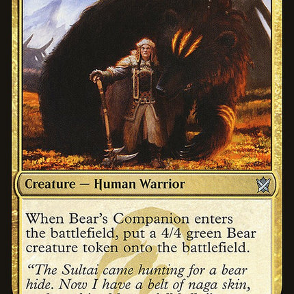 Bear's Companion [Mystery Booster]