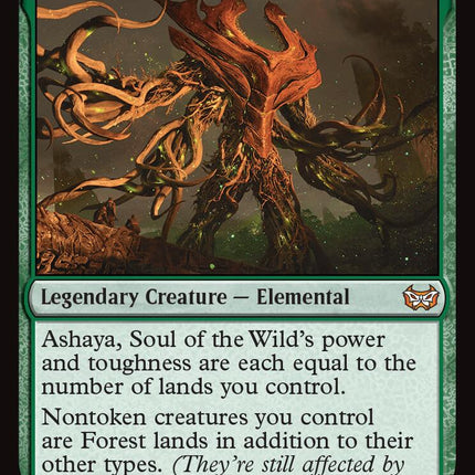 Ashaya, Soul of the Wild [Duskmourn: House of Horror Commander]