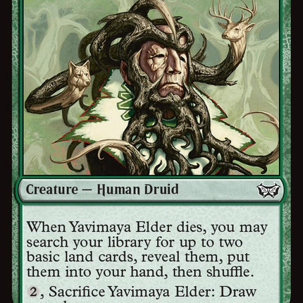Yavimaya Elder [Duskmourn: House of Horror Commander]