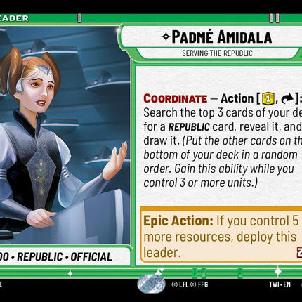 Padme Amidala - Serving the Republic (008/257) (008/257) [Twilight of the Republic]