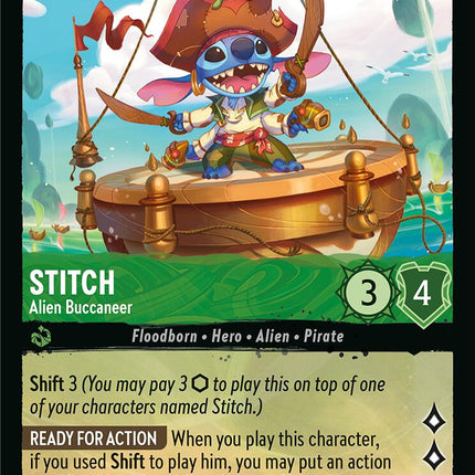 Stitch - Alien Buccaneer (72/204) [Azurite Sea]