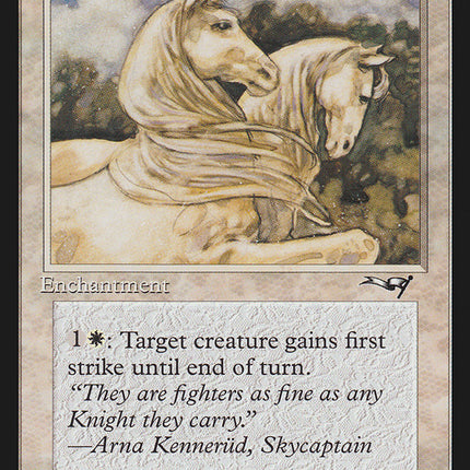 Noble Steeds (Leg Raised) [Alliances]