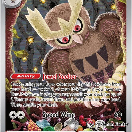 Noctowl (141) (Pokemon Center Exclusive) [Scarlet & Violet: Black Star Promos]