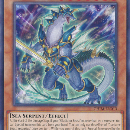 Gladiator Beast Vespasius [CHIM-EN013] Rare