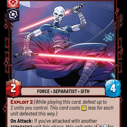 Asajj Ventress - Count Dooku's Assassin (134/257) (134/257) [Twilight of the Republic]