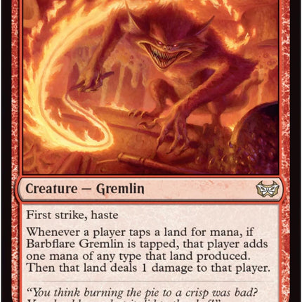 Barbflare Gremlin [Duskmourn: House of Horror Commander]