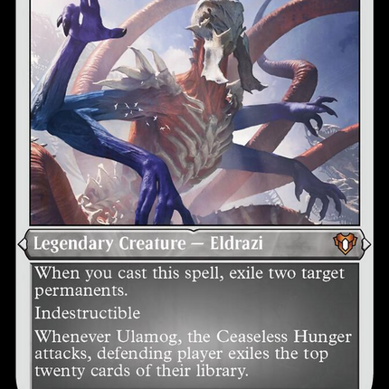 Ulamog, the Ceaseless Hunger (Foil Etched) [Commander Masters]