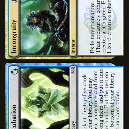 Incubation // Incongruity [Ravnica Allegiance]