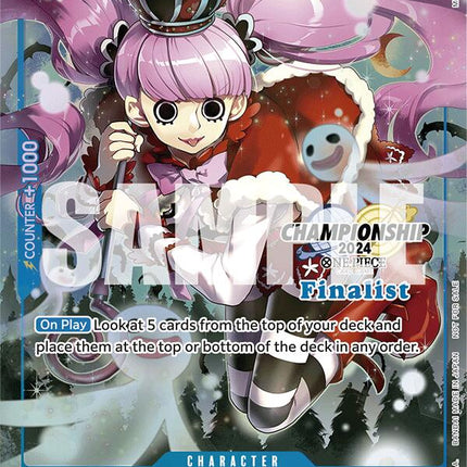 Perona (Championship 2024 Finalist Card Set) [One Piece Promotion Cards]