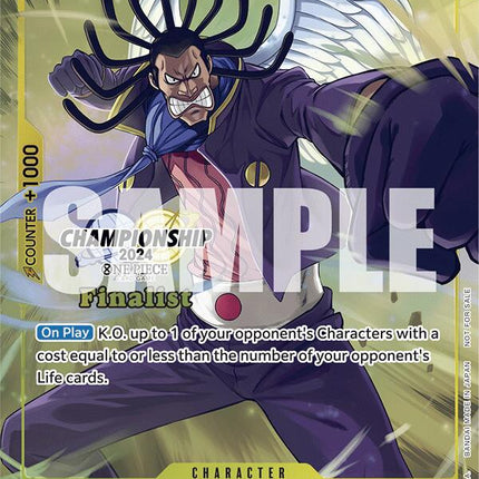 Gedatsu (Championship 2024 Finalist Card Set) [One Piece Promotion Cards]