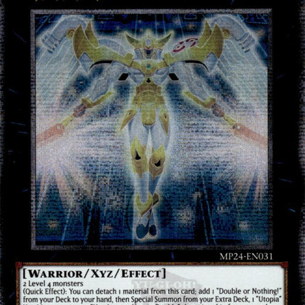 Number 39: Utopia Double [MP24-EN031] Quarter Century Secret Rare
