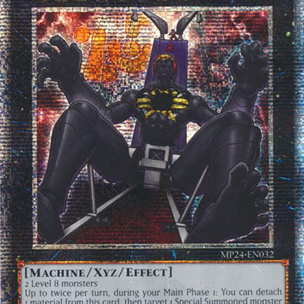 Number 15: Gimmick Puppet Giant Grinder [MP24-EN032] Quarter Century Secret Rare