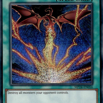 Raigeki (Alternate Art) [MP24-EN056] Prismatic Secret Rare