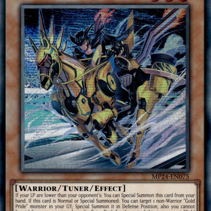 Gold Pride - Leon [MP24-EN075] Prismatic Secret Rare
