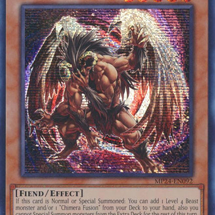 Big-Winged Berfomet [MP24-EN092] Prismatic Secret Rare