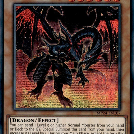 Red-Eyes Black Meteor Dragon [MP24-EN107] Prismatic Secret Rare