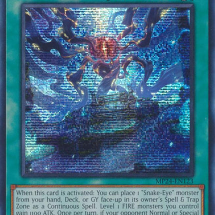 Divine Temple of the Snake-Eye [MP24-EN123] Prismatic Secret Rare