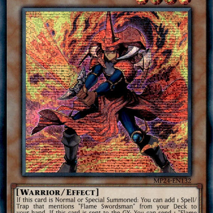 Fighting Flame Swordsman [MP24-EN132] Prismatic Secret Rare