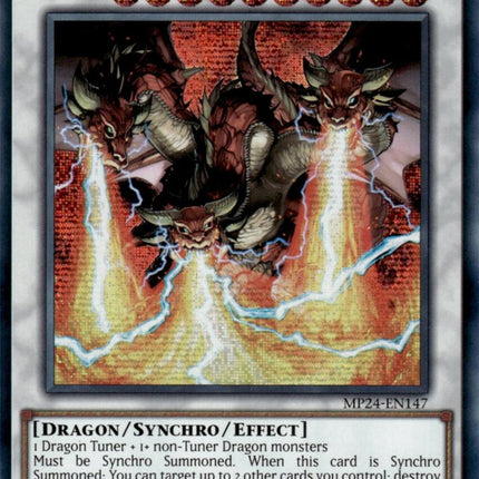 Trident Dragion [MP24-EN147] Prismatic Secret Rare