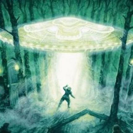 Unidentified Hovership Art Card [Duskmourn: House of Horror Art Series]